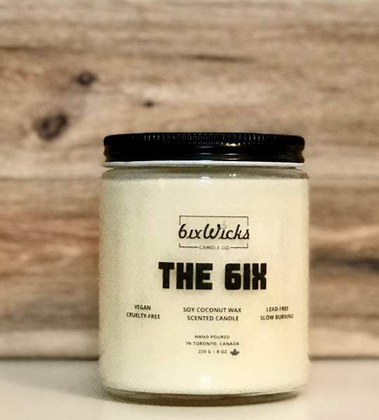 6ix scented soy candles Toronto Canada