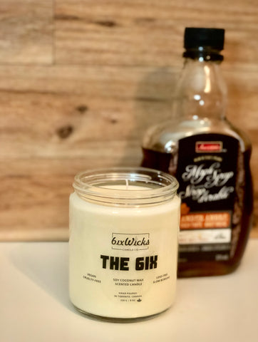 6ix scented soy candles Toronto Canada
