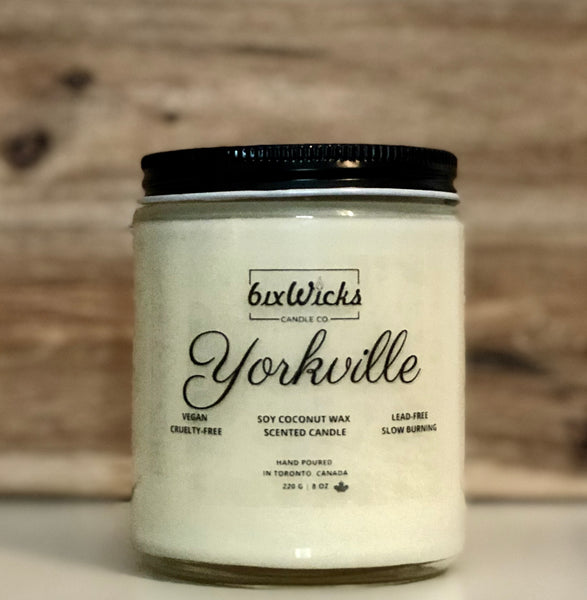Yorkville scented soy candles Toronto Canada